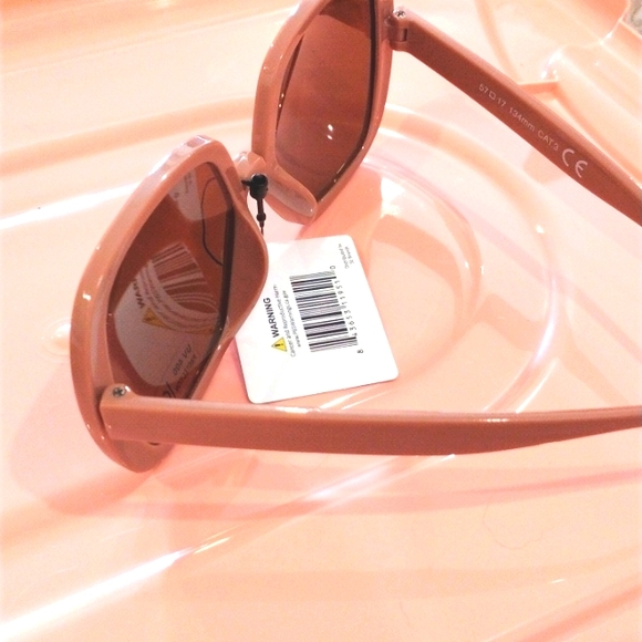 Sunglasses Light Brown Tan Oversized Round Square Rectangle Full Rim Glam Summer - Picture 6 of 10